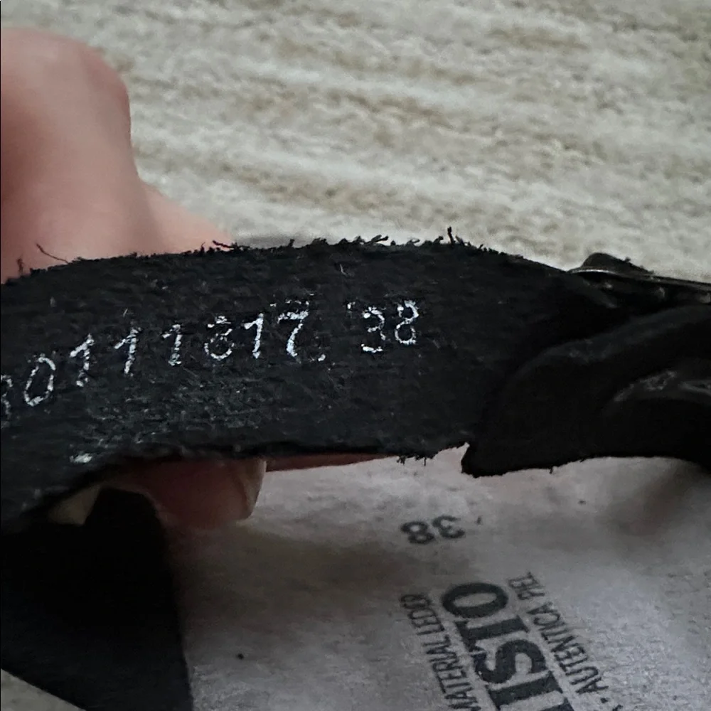 EUC Mephisto Women's Hirena Slide Sandal Double Strap Black EU 38 | US 8